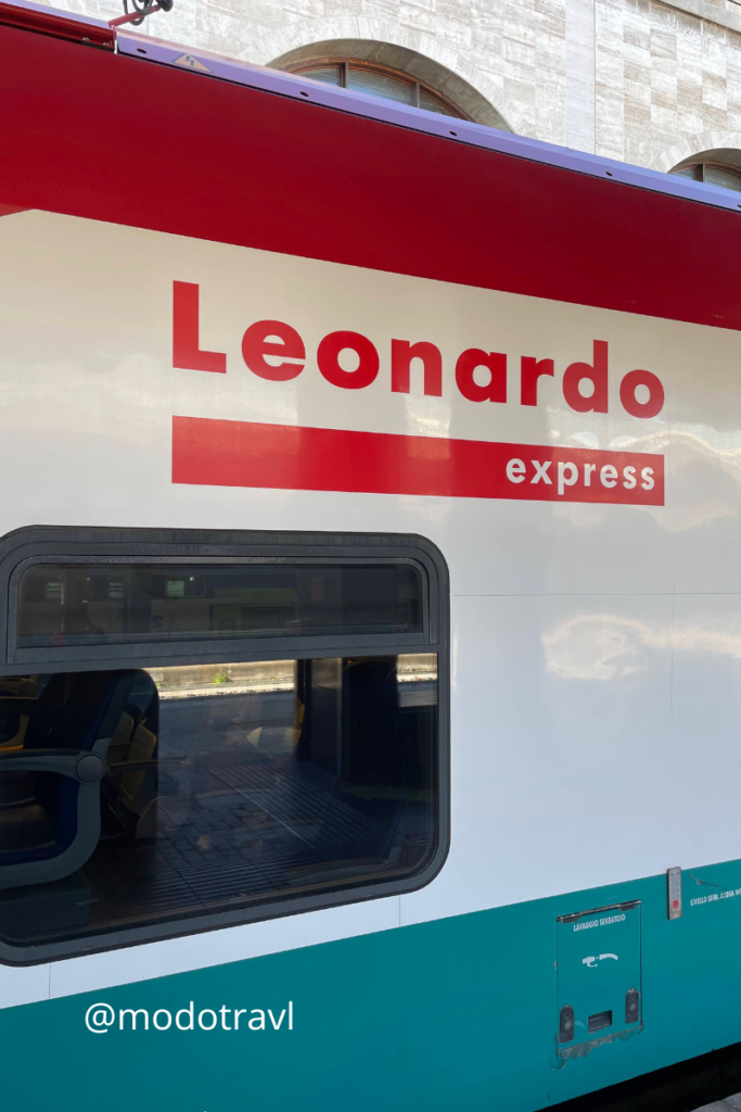 Tren Directo Leonardo Express Desde Roma Termini Al Aeropuerto De Roma Fiumicino (Fco)